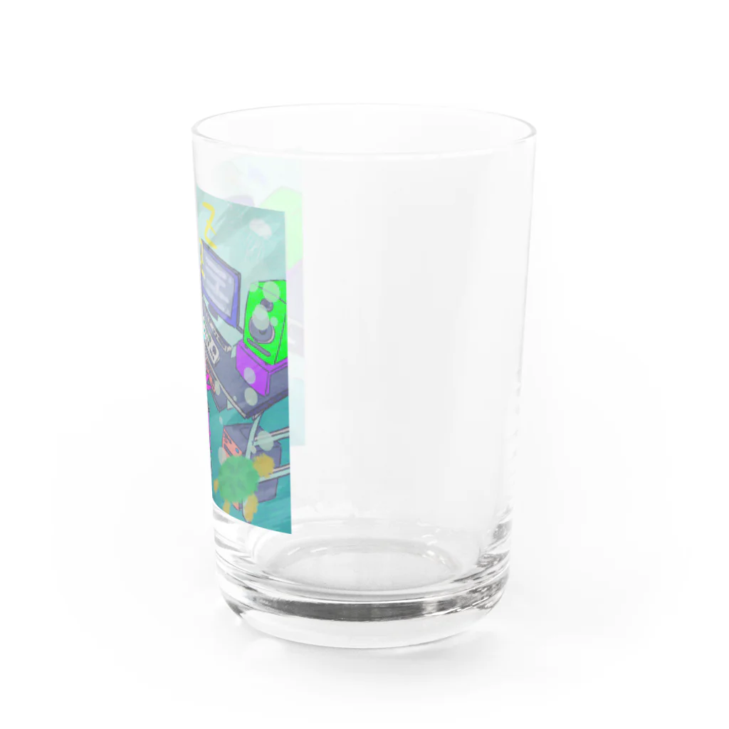 ポップヌードルのタコトリップ Water Glass :right