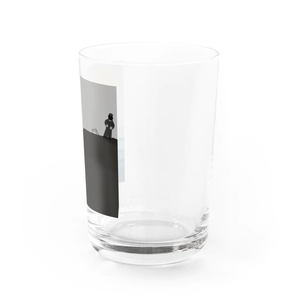 たまねこの釣りをする前 Water Glass :right