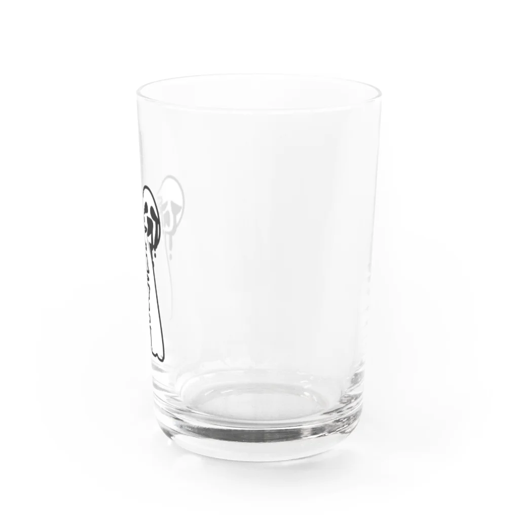 🈂️のくっついちゃうよ Water Glass :right