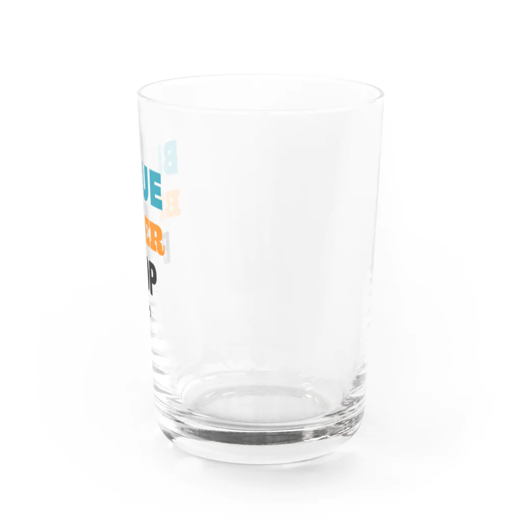 Enjoy Ｍusic Apparels♪のBLUE BEER BOP♪ Water Glass :right