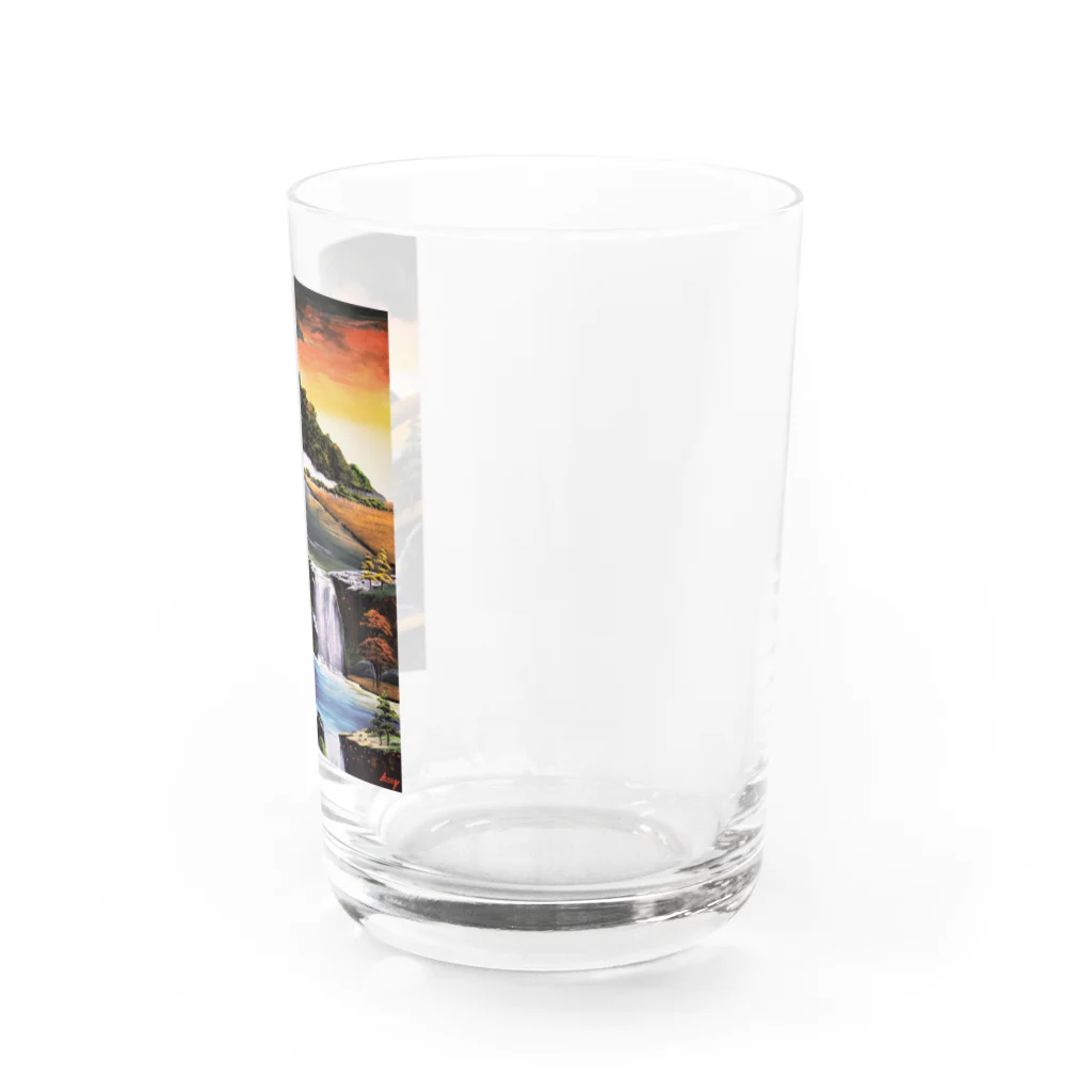 Isseyの奇山の滝 Water Glass :right