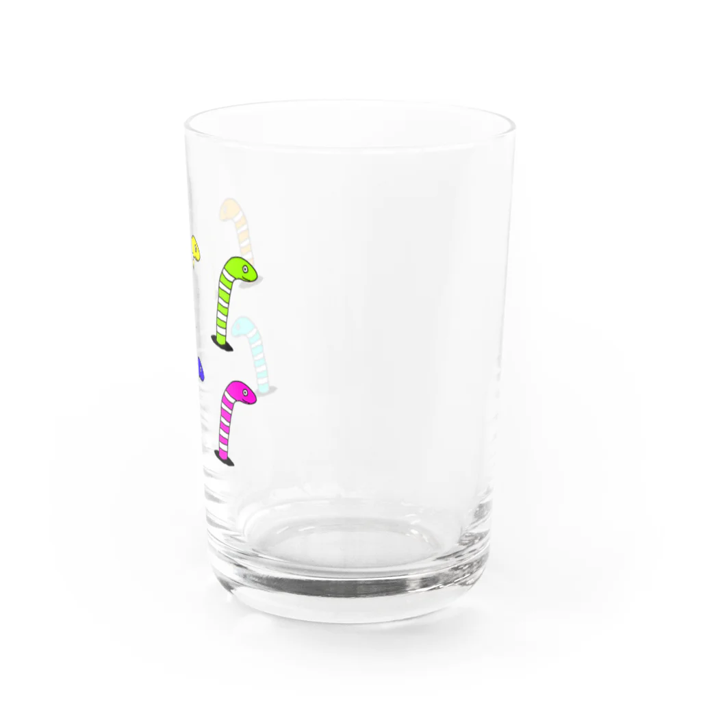 なつ@GREEN＊GREENの常連の人のへんないきもの Water Glass :right