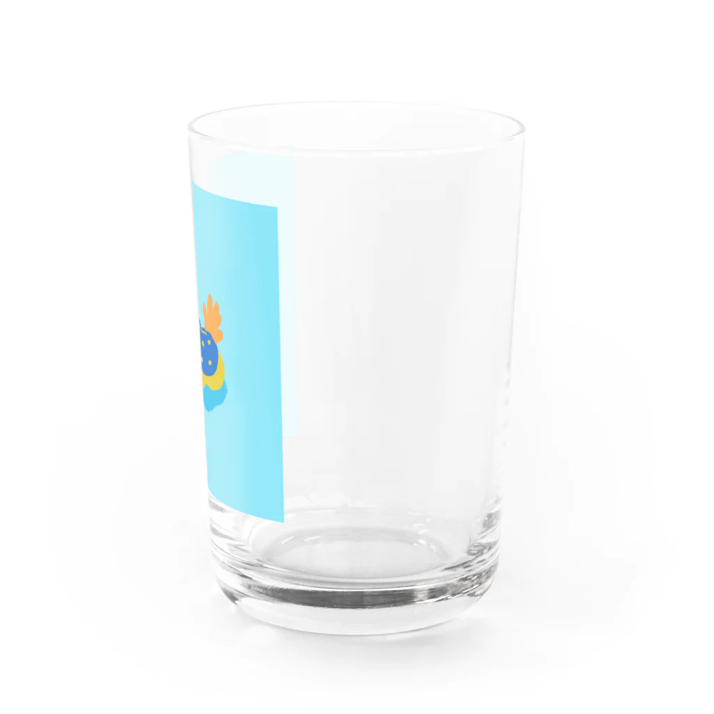 エコの海のウミウシちゃん Water Glass :right