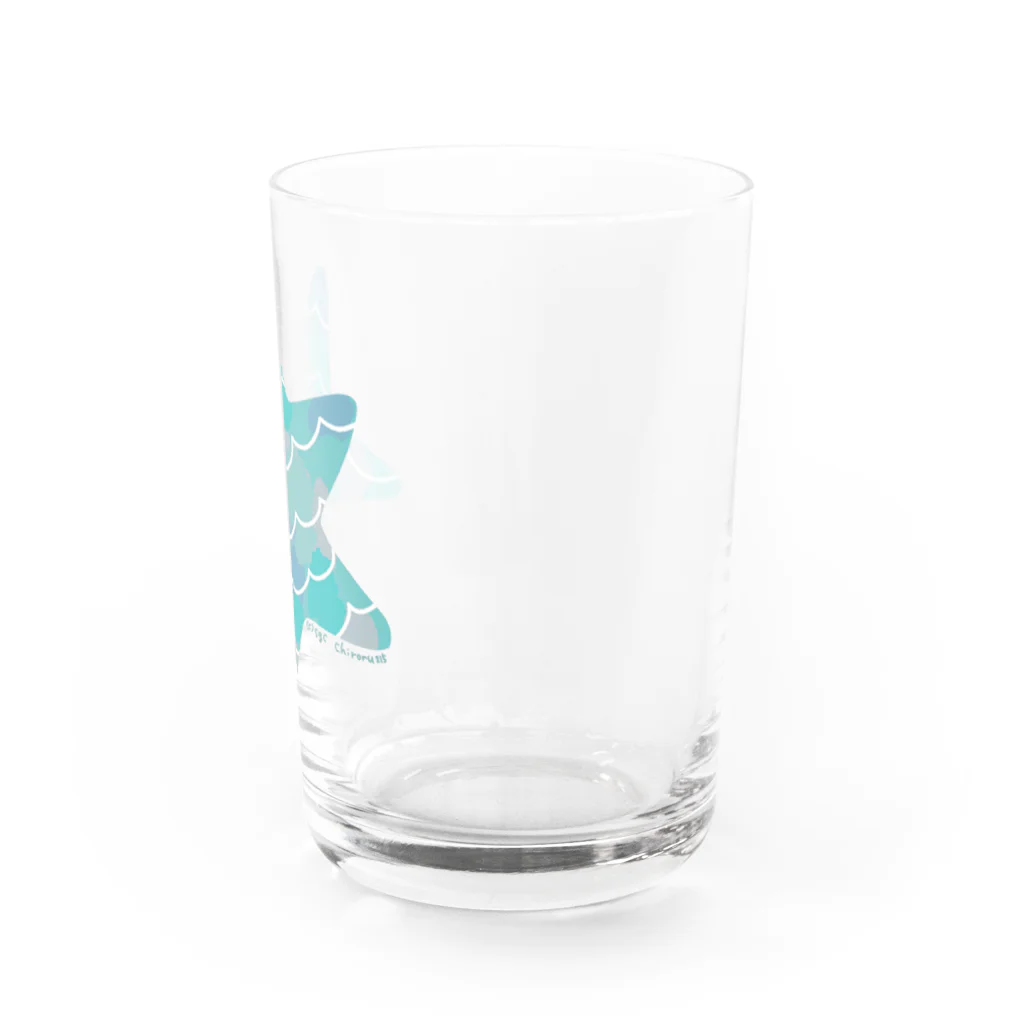 Sugar Ginger Cookieのumi no hoshi.(Blue) Water Glass :right