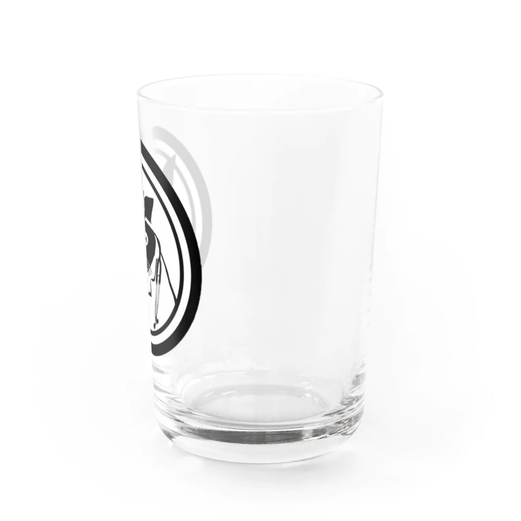 蒲田コージン猫院🐈‍⬛心霊内科👼の蒲田コージン猫院🐈‍⬛心霊内科👼ネコインチョー Water Glass :right
