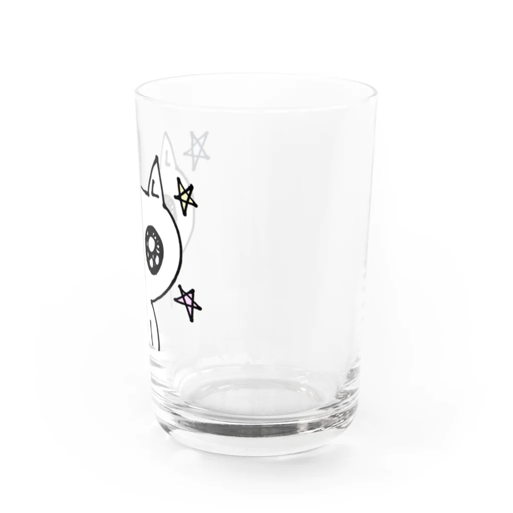 neko*neko*のねこうるり Water Glass :right