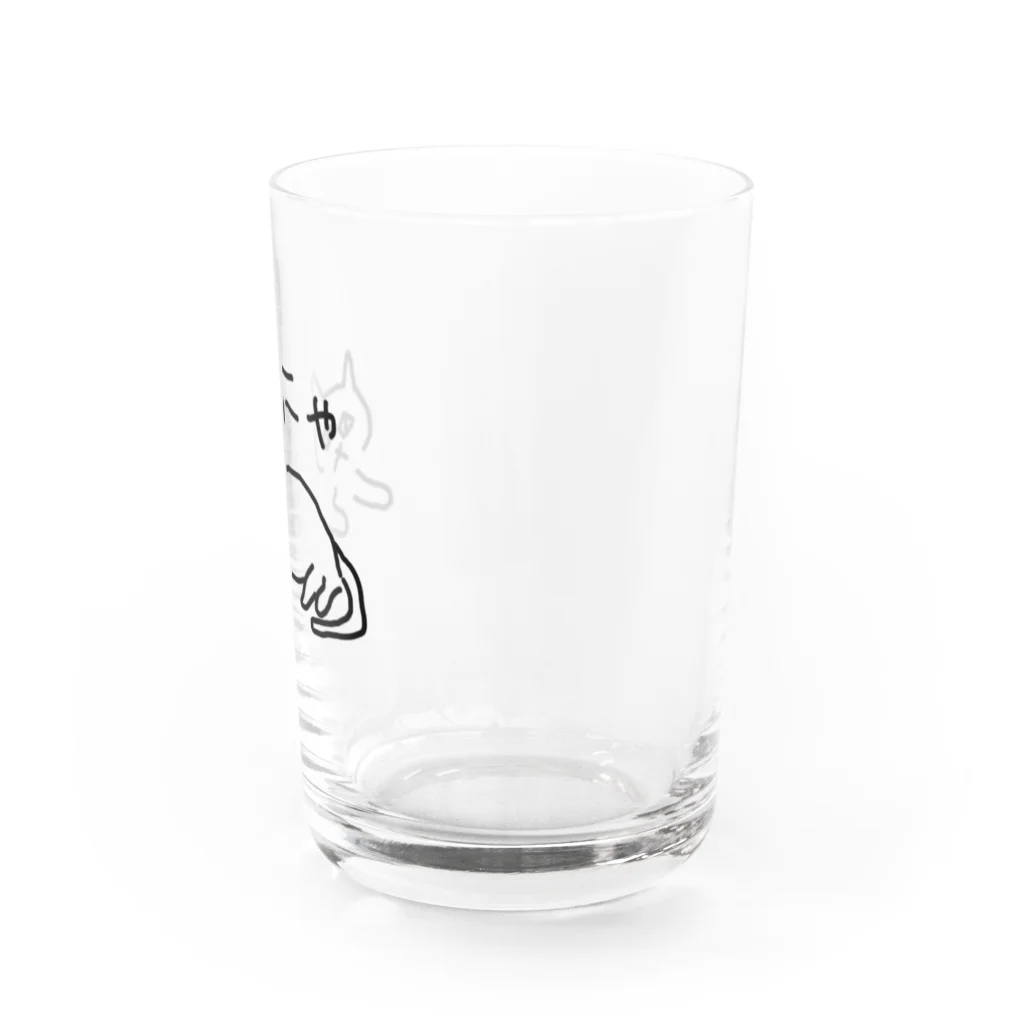 ののの猫屋敷の【もふ】 Water Glass :right