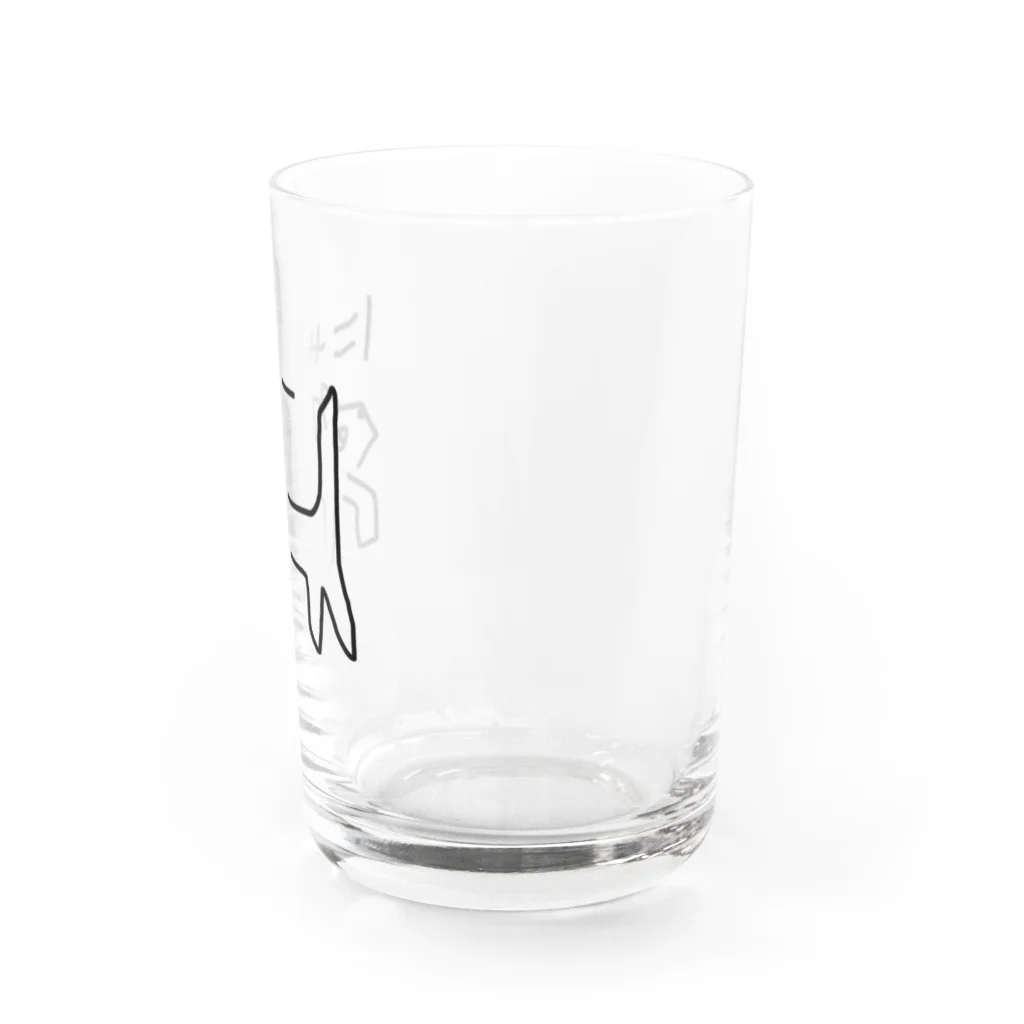 ののの猫屋敷の【テト】 Water Glass :right