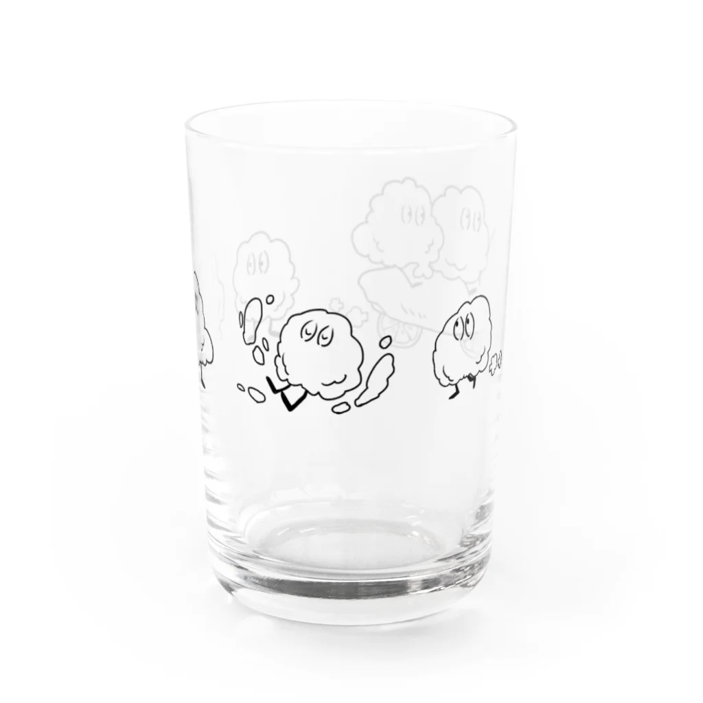 tettebolのからあげジャーニー はじまり Water Glass :right