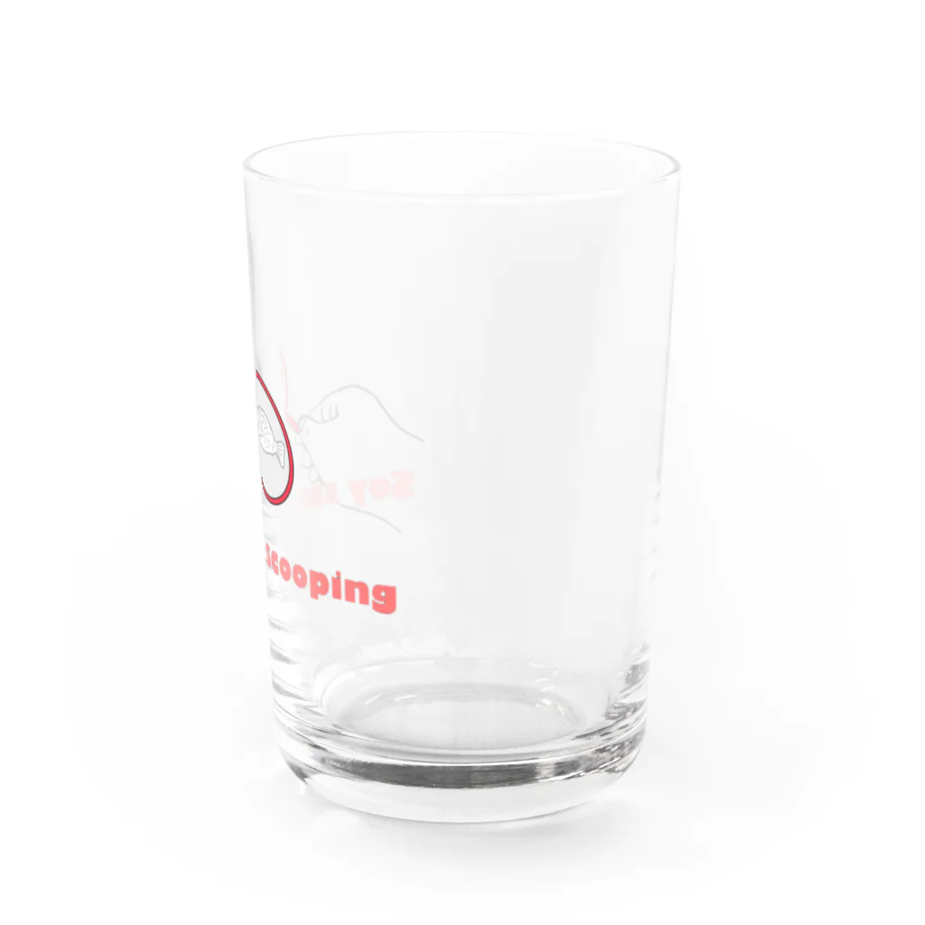 ヘンテコデザイン専門店　SYUNLABOの醤油差し掬い Water Glass :right