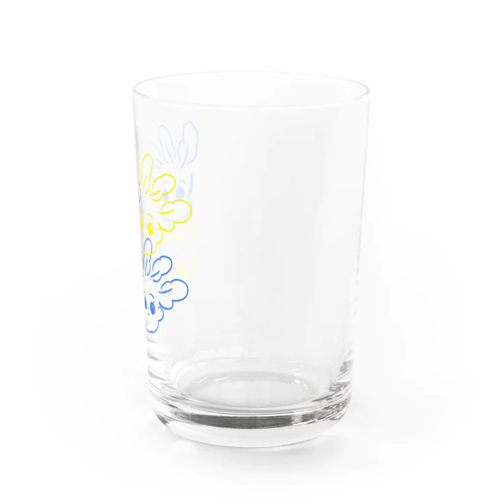 ビニールハウスのホウレンソウ（群） Water Glass :right