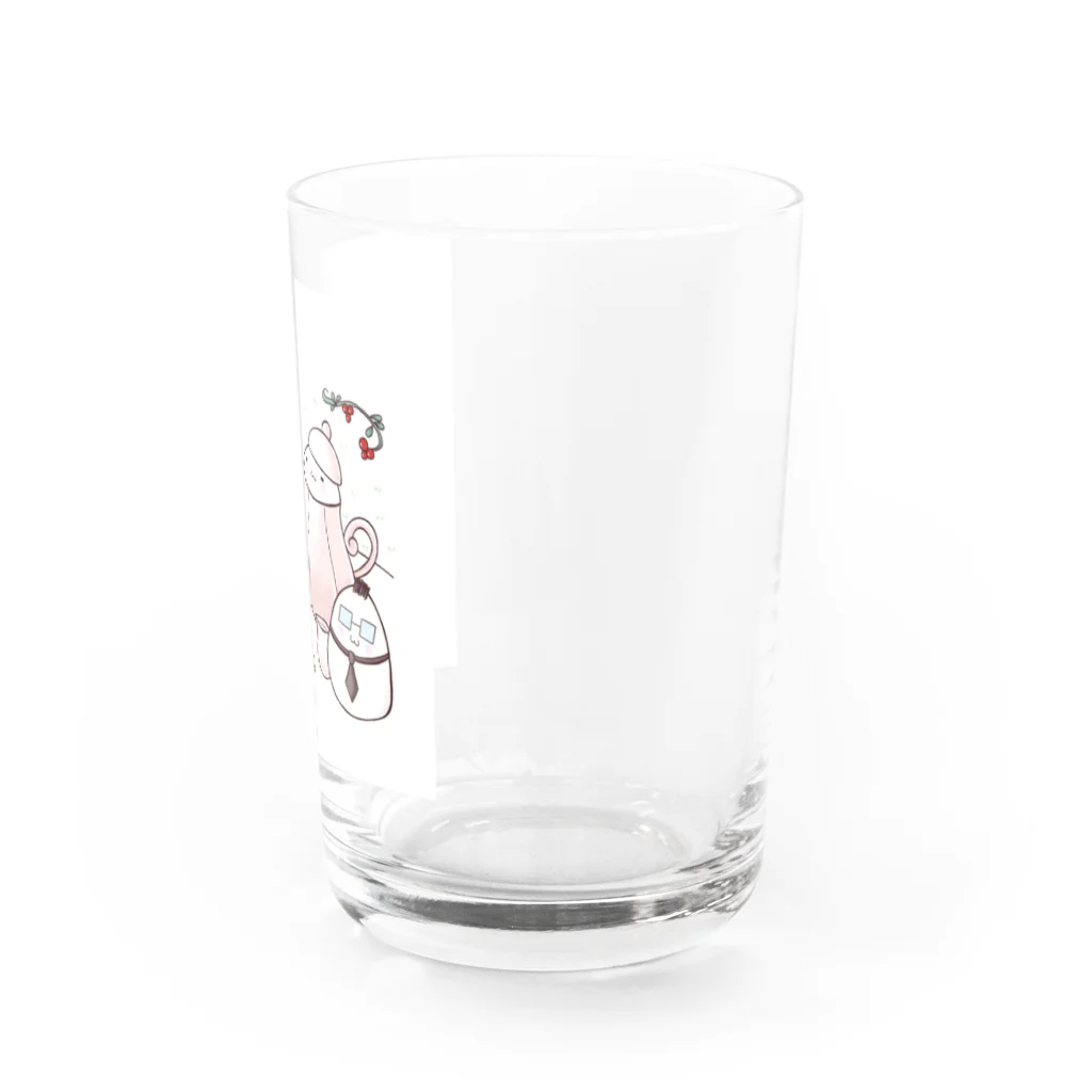 うぺぺしょっぷのうペしさんのティータイム Water Glass :right