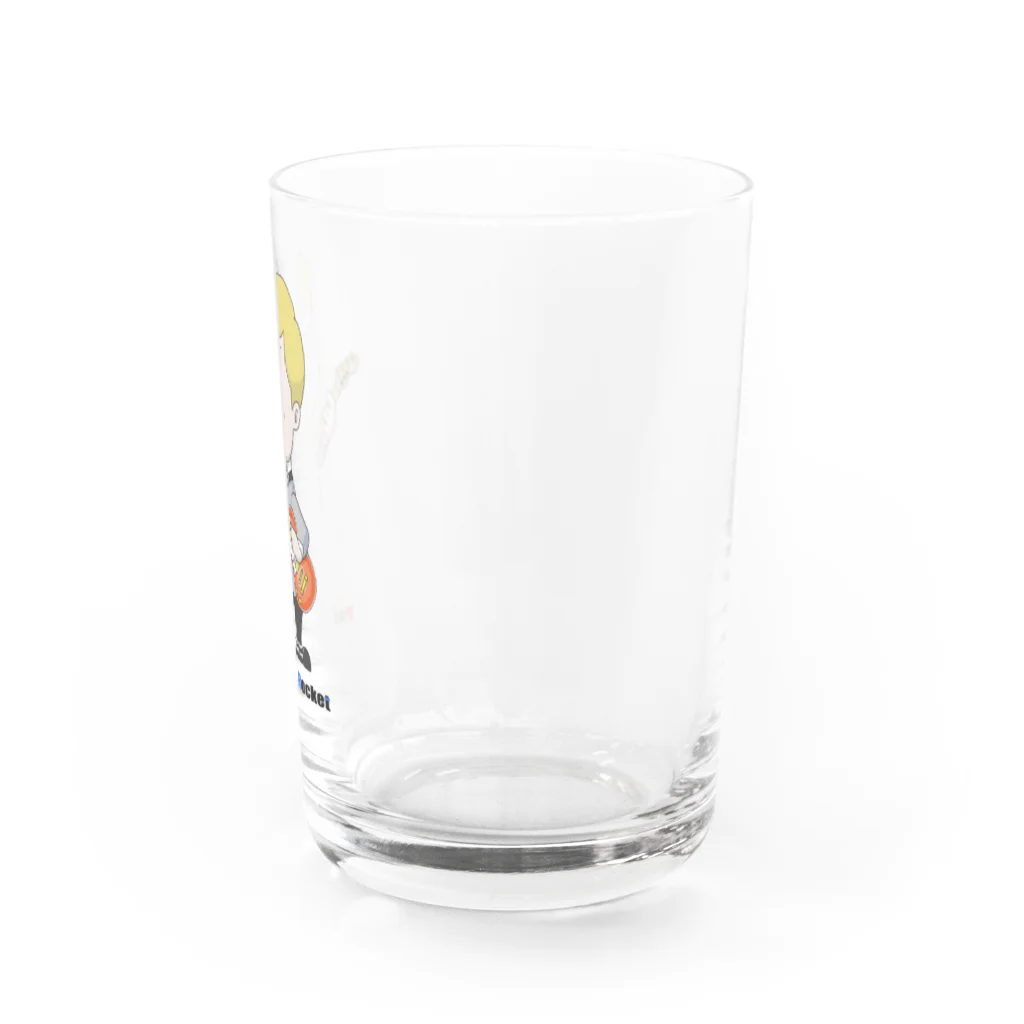 パキパキロケットのパキパキロケット Water Glass :right