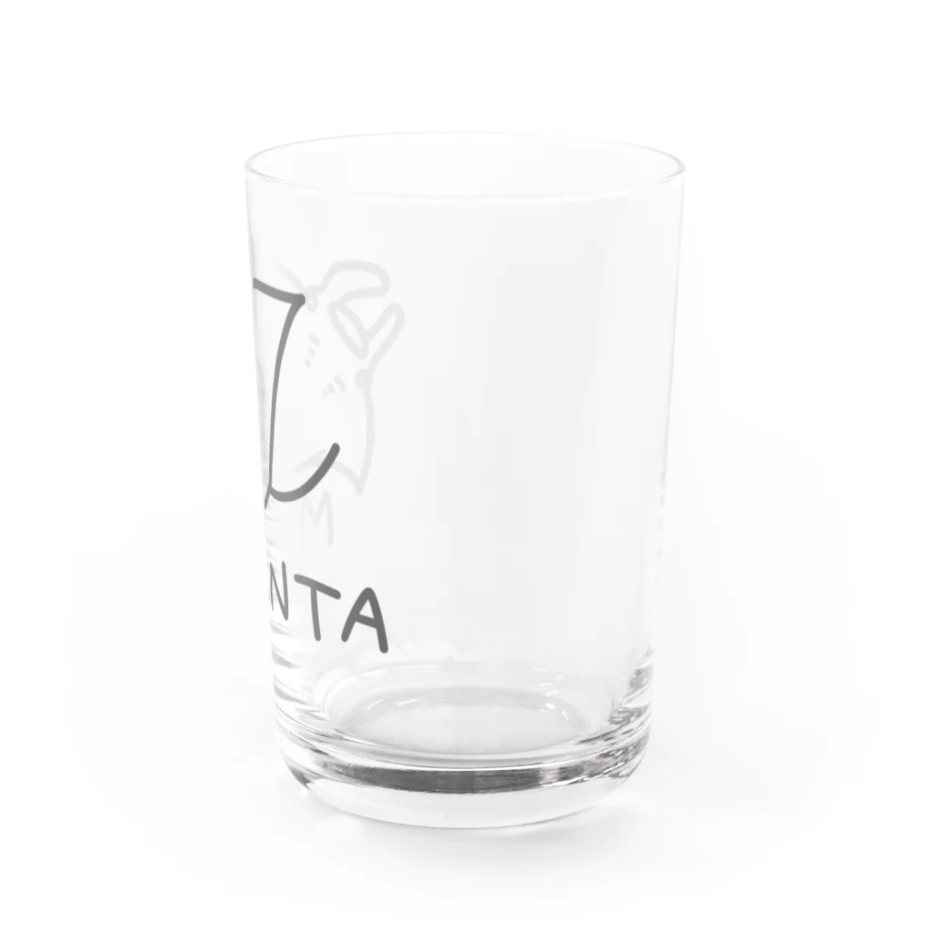 千月らじおのよるにっきのMANTA Water Glass :right