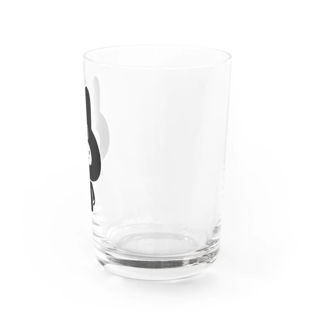 こつｗのおみせの量産うさぎ だたら Water Glass :right