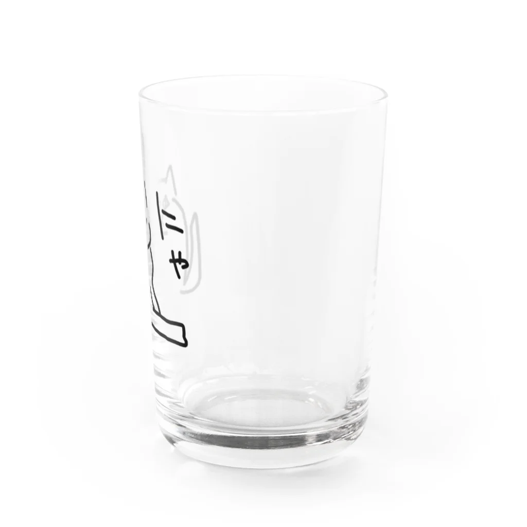 ののの猫屋敷の【はんぺん】 Water Glass :right