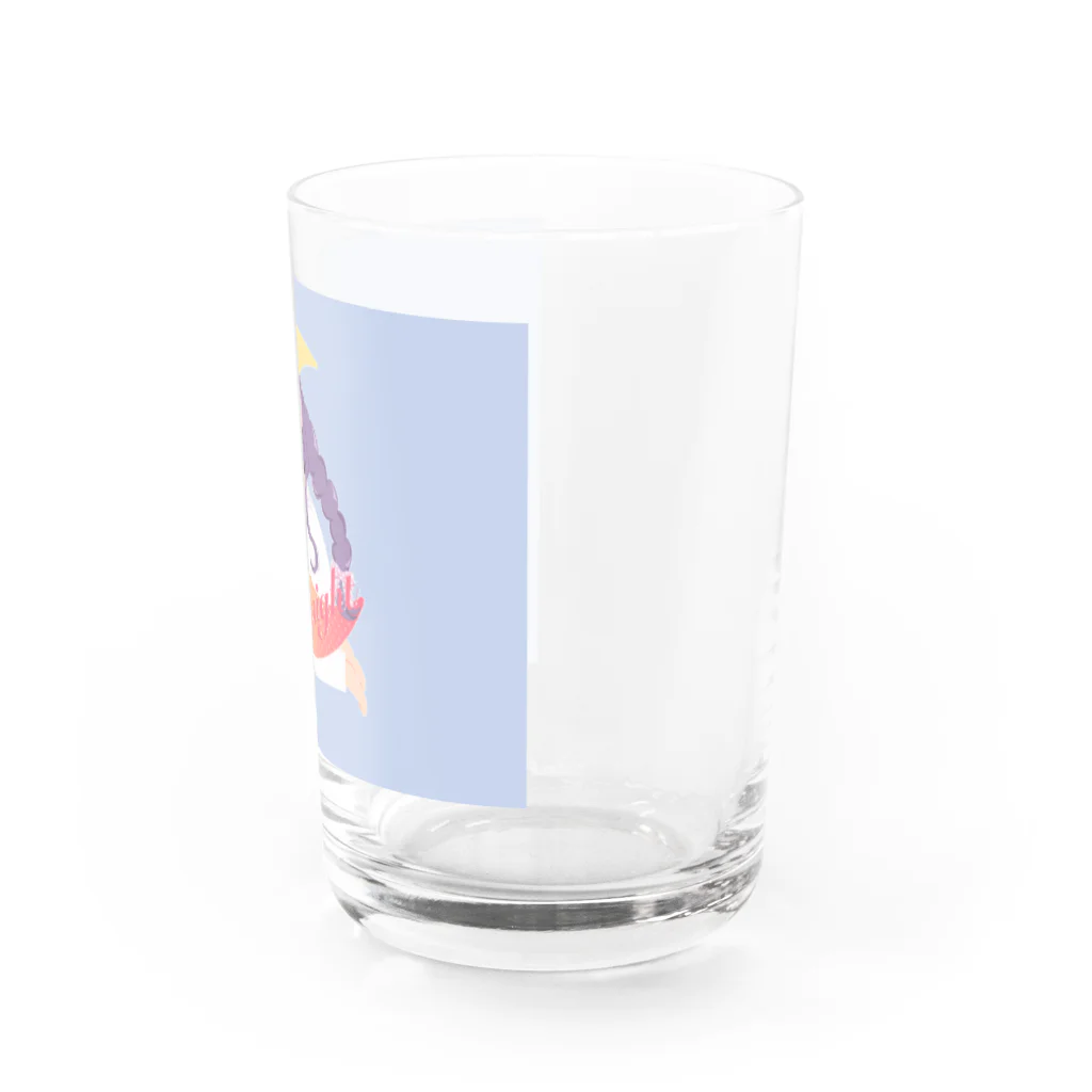 feinyafujiokaのブルーver Water Glass :right