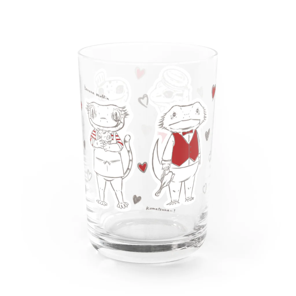 MIKAERUの爬虫類のお菓子屋さん Water Glass :right