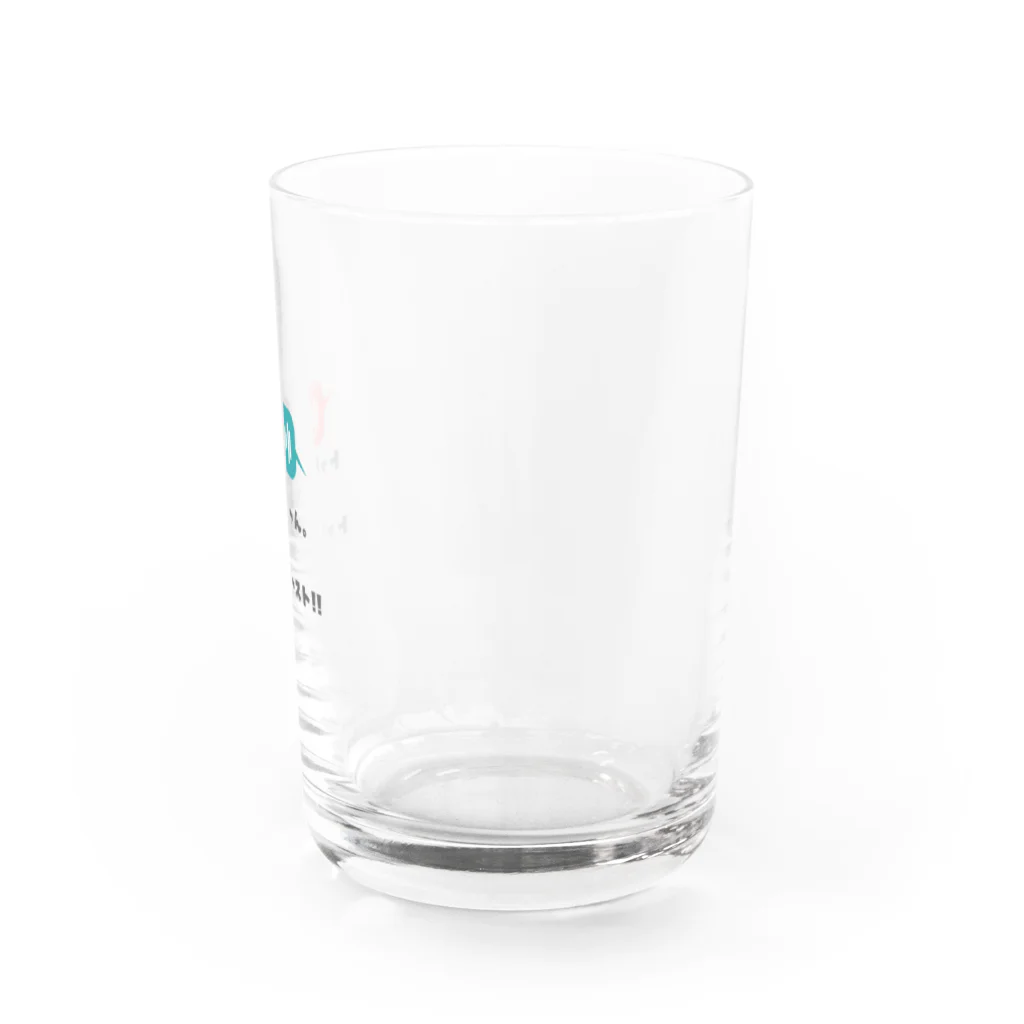 トットちゃん。のお店のトットキャスト!!ロゴグッズ Water Glass :right