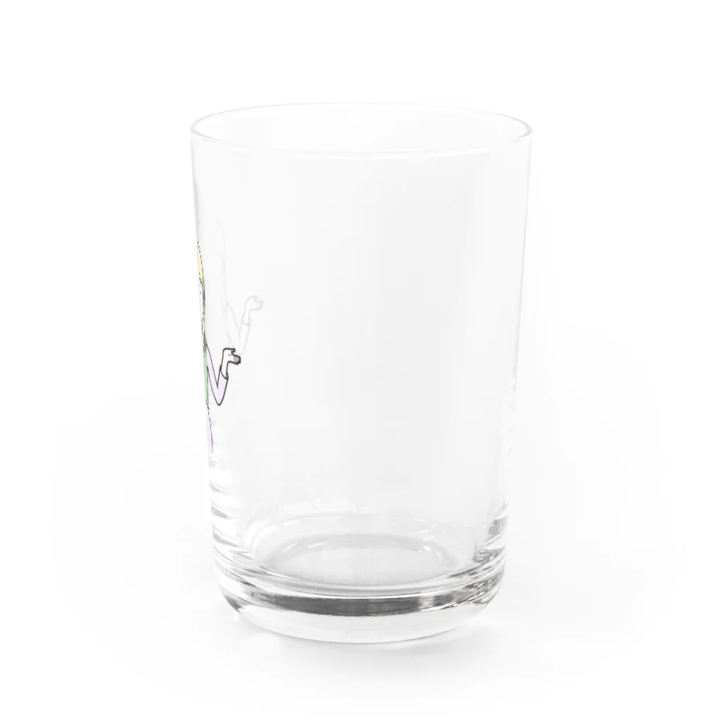 Melvilleのヤレヤレ Water Glass :right