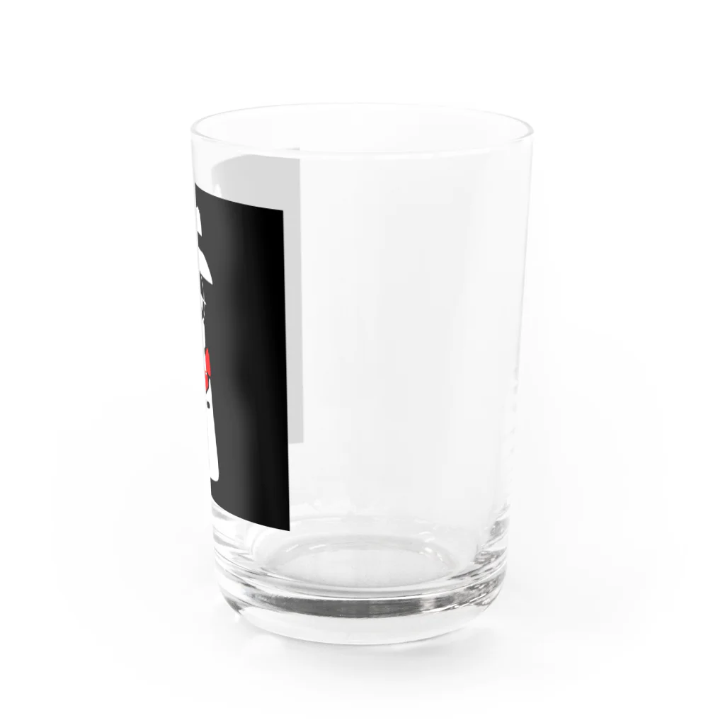 スニーカーマフィアSHOPのスカルマフィアグラフィック Water Glass :right