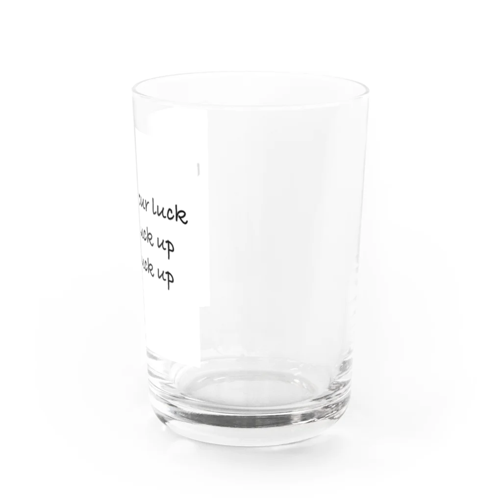 カモーメの運気UP Water Glass :right