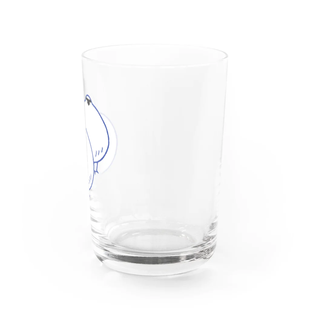 こんぶおにぎり商店のらいちょうさん Water Glass :right