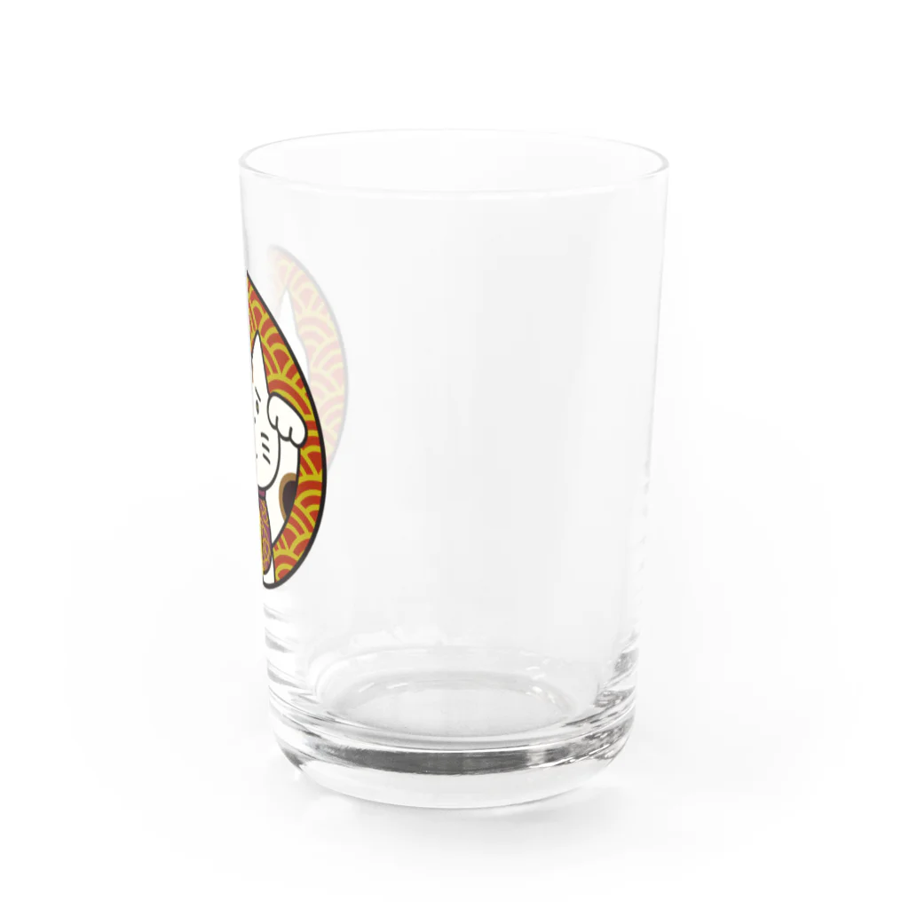 NE9TARのコマリガオの招きネコ Water Glass :right