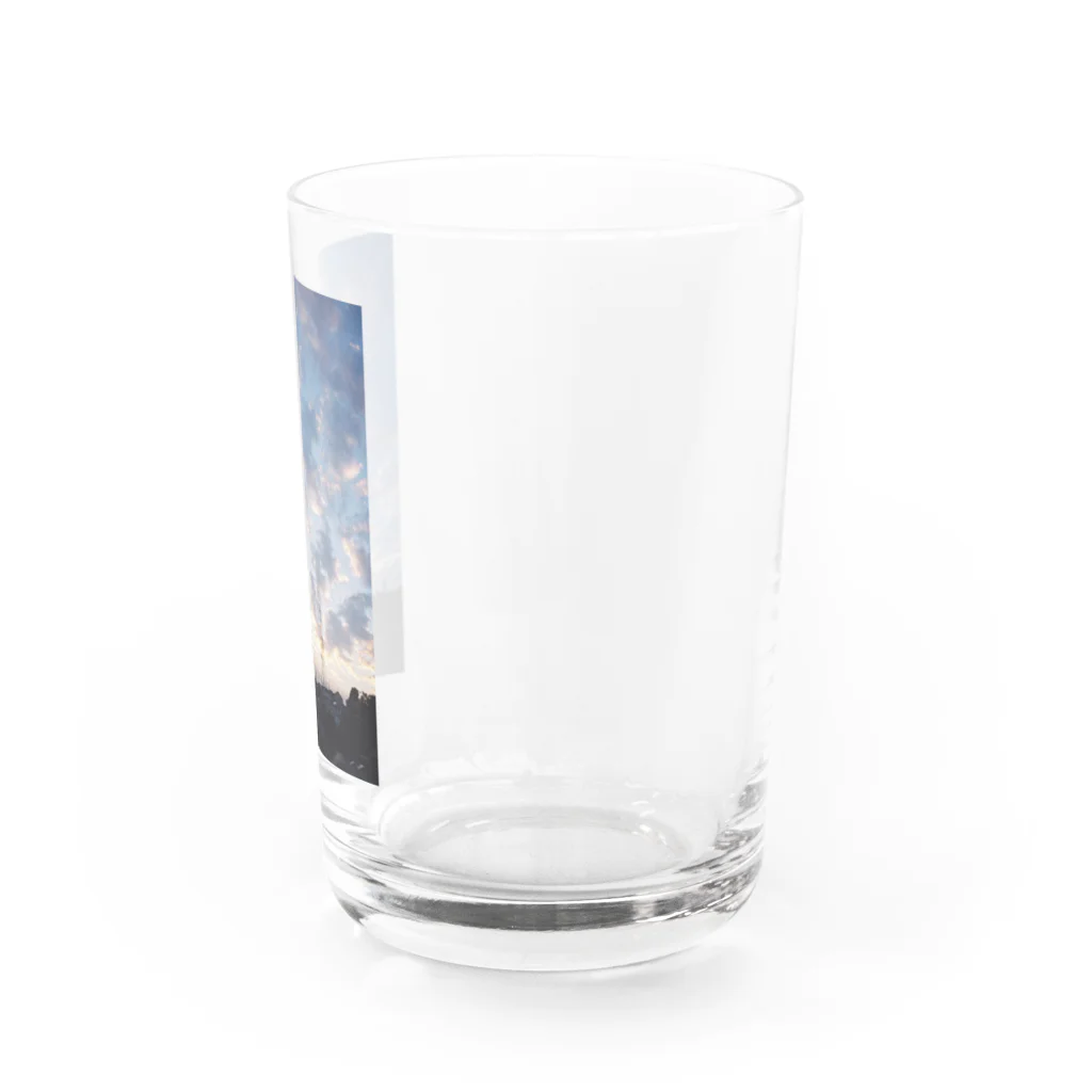 ふぉとばいちんたおのゆうやけ2 Water Glass :right