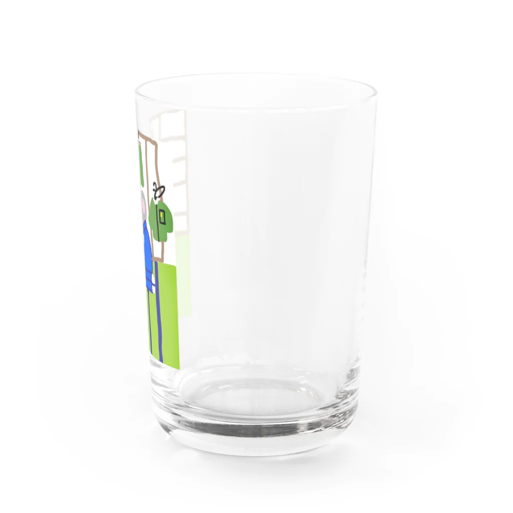 ao麻呂のしょっぷのセイザノネズミ Water Glass :right