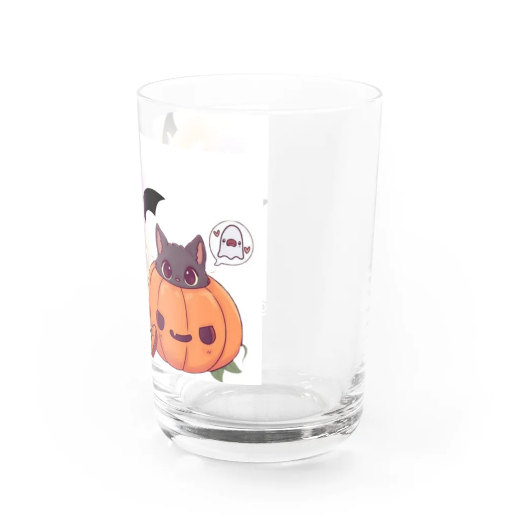 ゆるふわ館長 遥和- はるか -/天泣 白雨の天泣白雨のハロウィン2 Water Glass :right