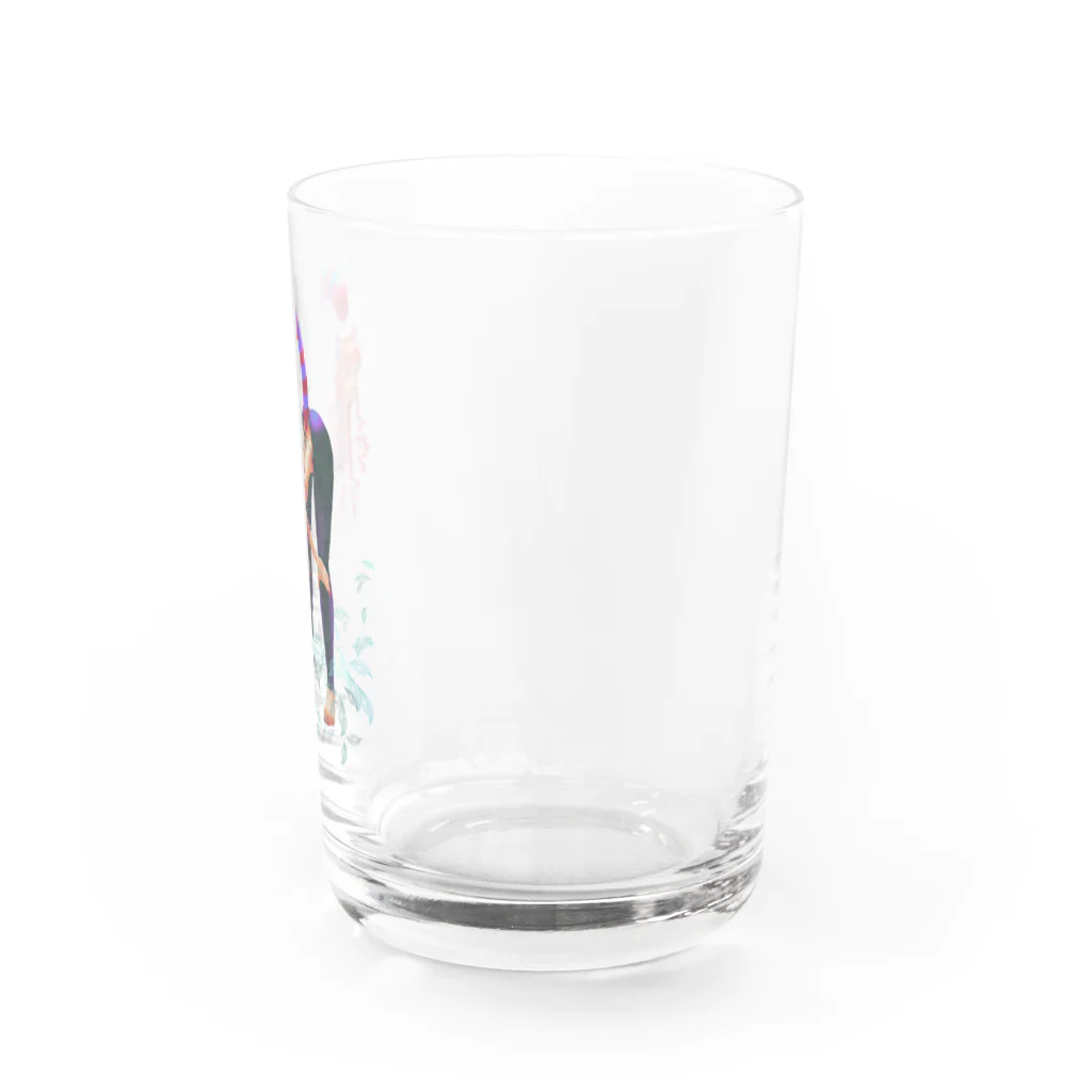 dim_shopのチェシャ猫ガール Water Glass :right
