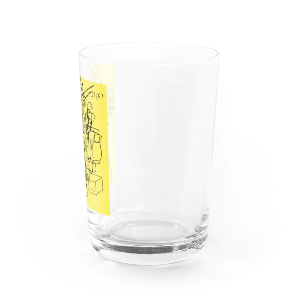 MikaTamo totally hobbyのMathematics Yellow 小物 Water Glass :right