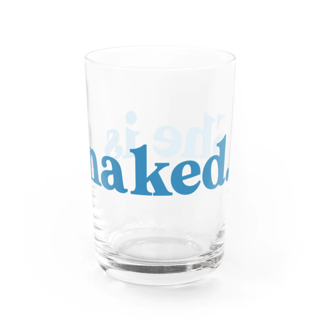 星男プロダクションの清水くるみ個展「She is naked.」グラス Water Glass :right