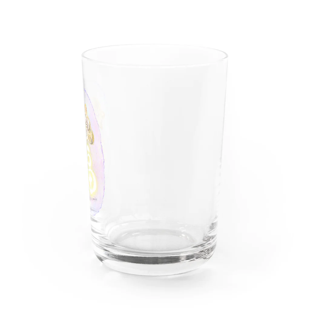 めりこの福虎彩雲 Water Glass :right