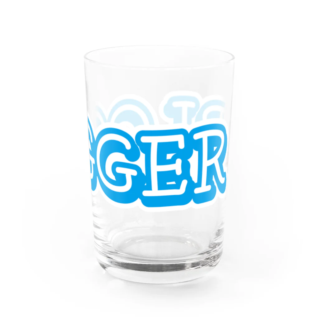 きくのらくがきのBLOGGER きく Water Glass :right