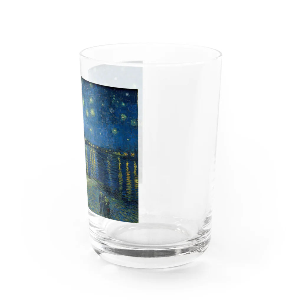 artgalleryのローヌ川の星月夜 Water Glass :right