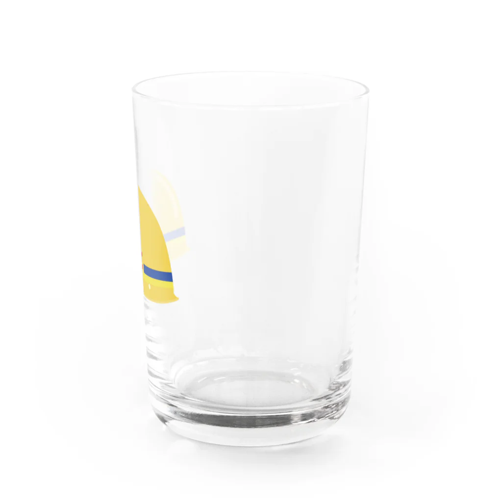 新商品PTオリジナルショップの 碓氷峠の保線屋さん （ヘルメット型） Water Glass :right