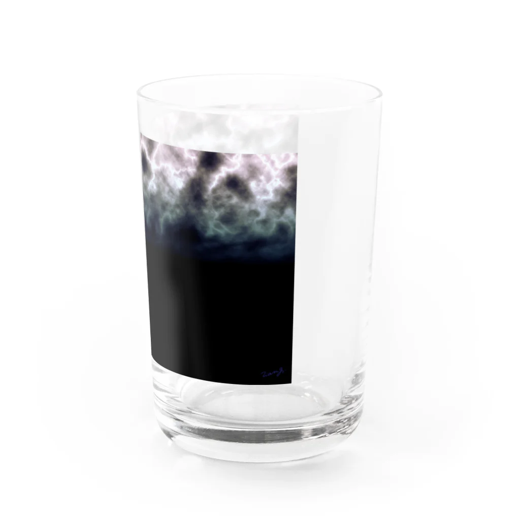 九月（くがつ）の雷鳴 Water Glass :right