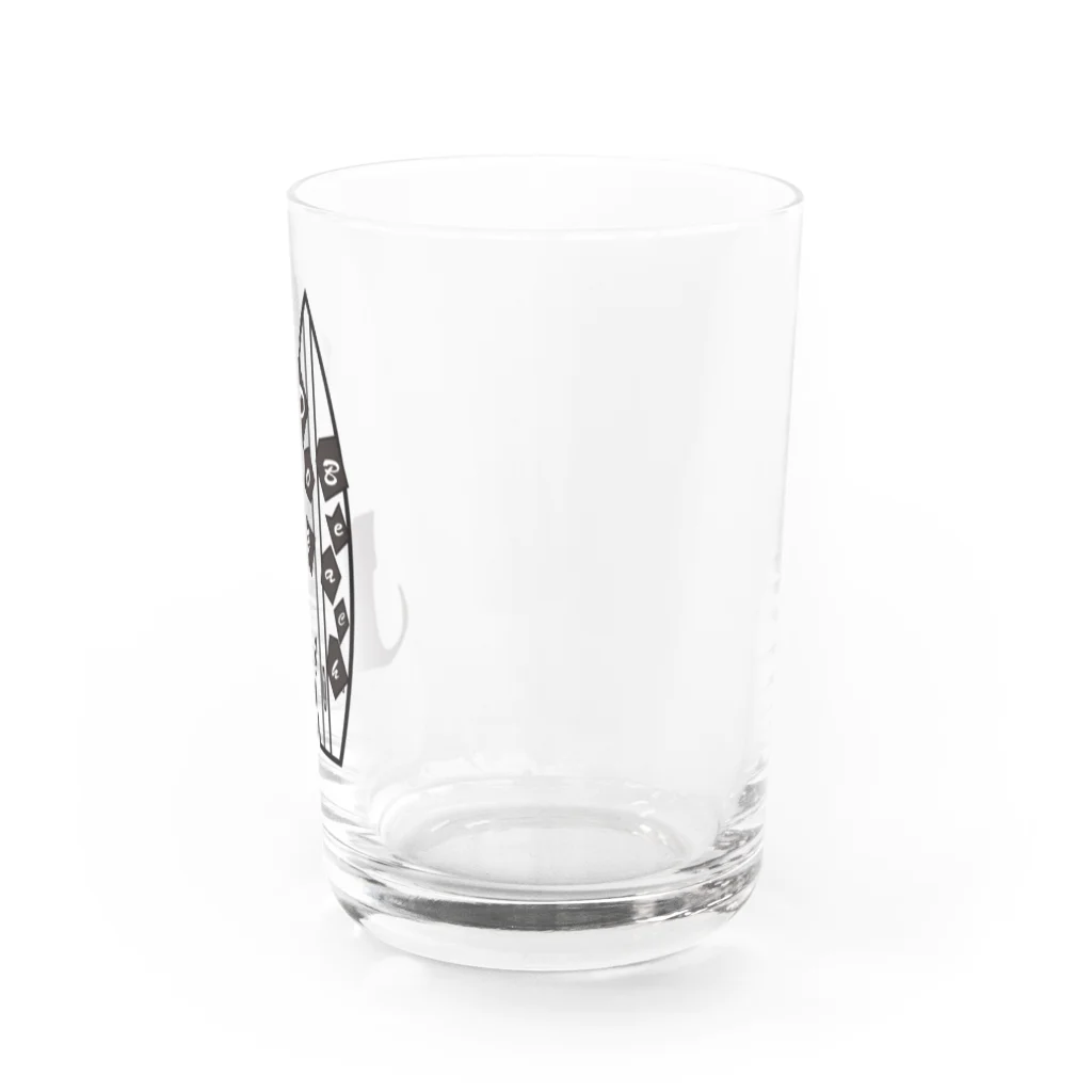 華月のDog beach Water Glass :right