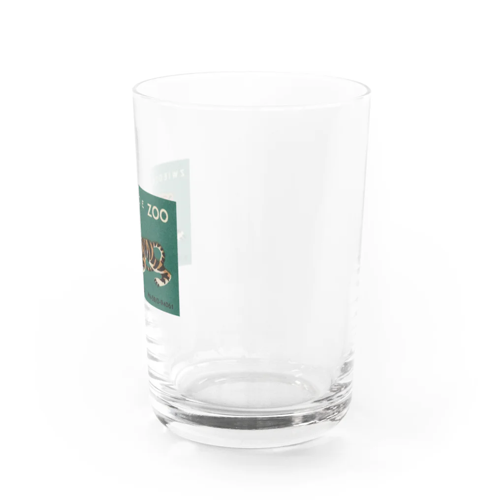 YS VINTAGE WORKSのポーランド動物園　今年の干支！虎 Water Glass :right