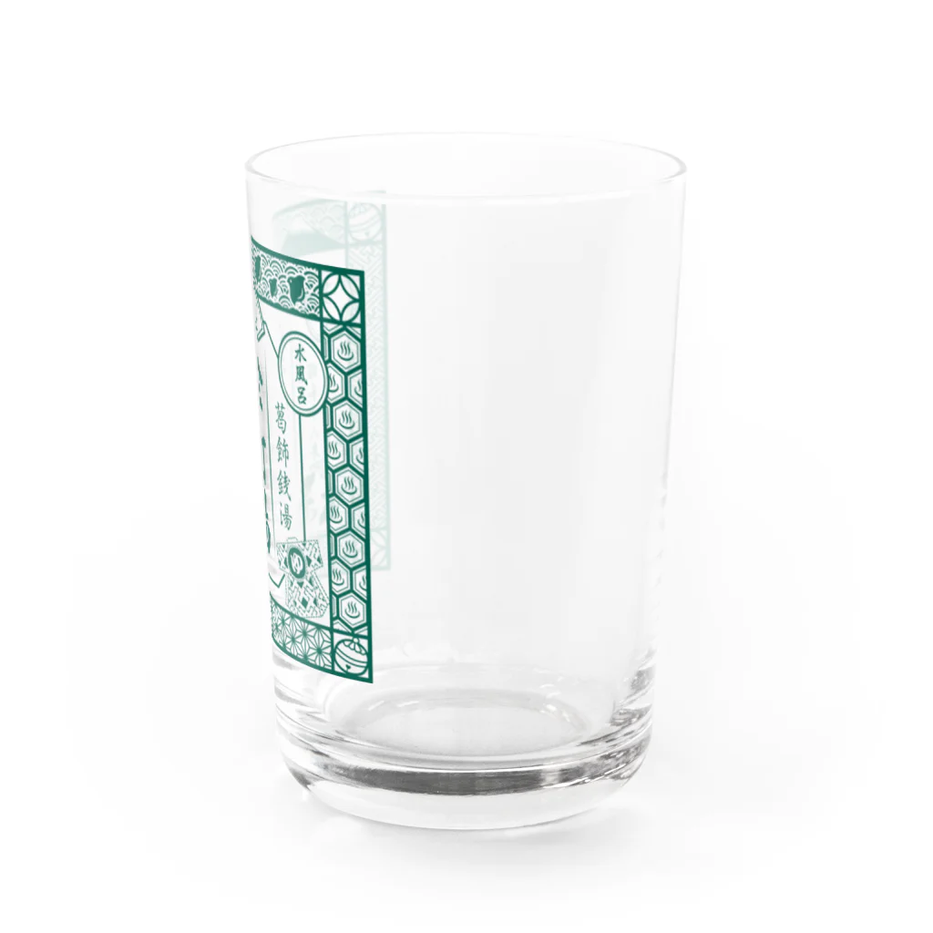 金町湯の金町湯 江戸風 Water Glass :right