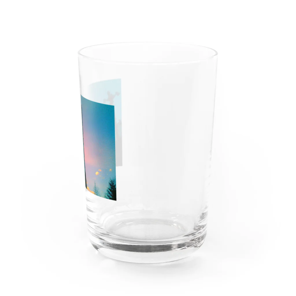 まゆきちのサッポロビール園 Water Glass :right