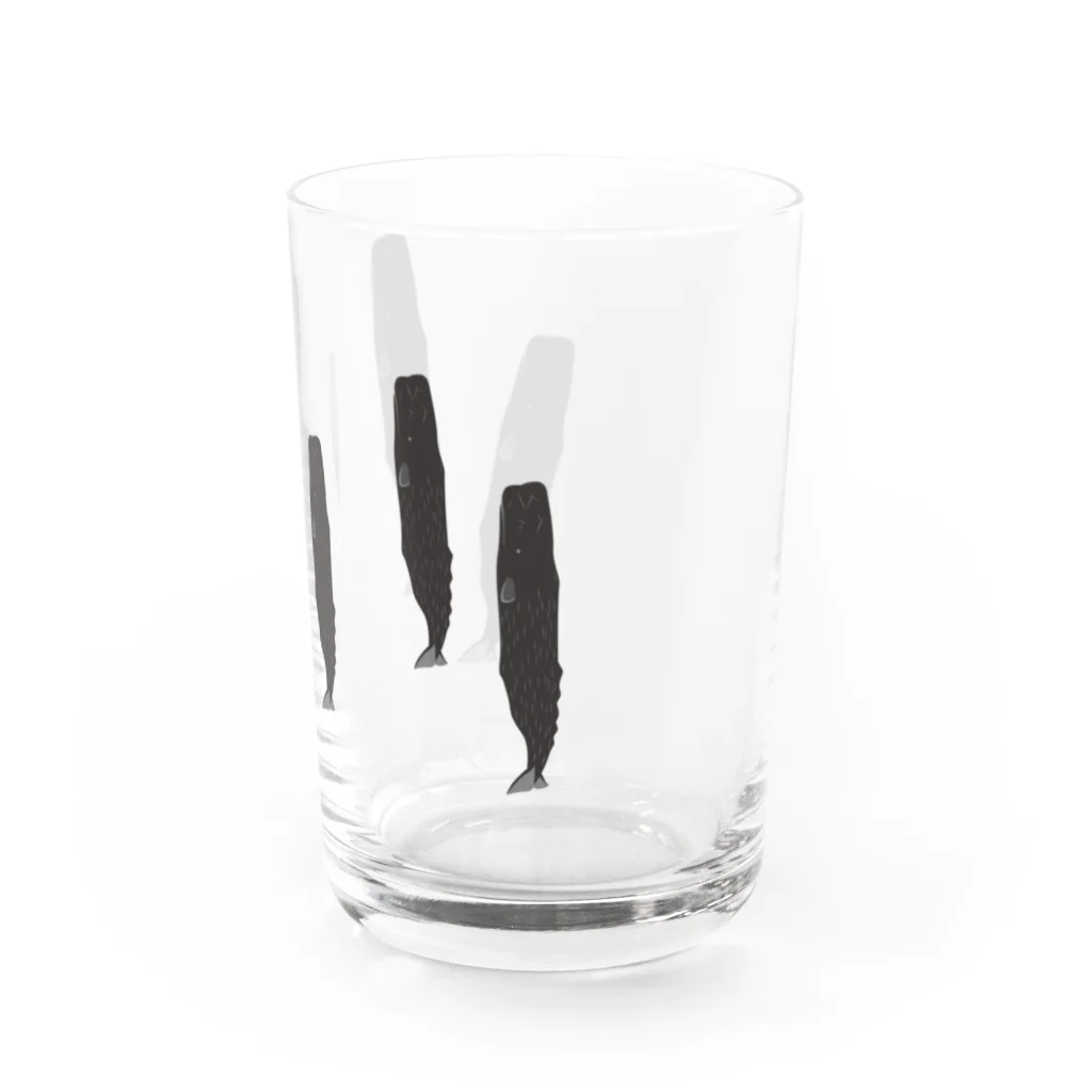 海の仲間たちオフィシャルSTOREのマッコウクジラ Water Glass :right