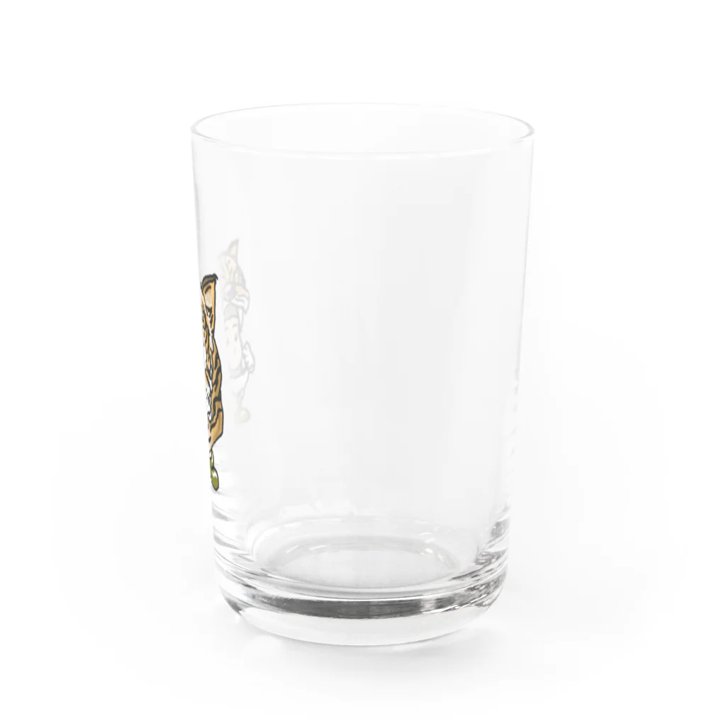 ガム坊主の公式グッズショップの被り小人シリーズ（タイガー） Water Glass :right