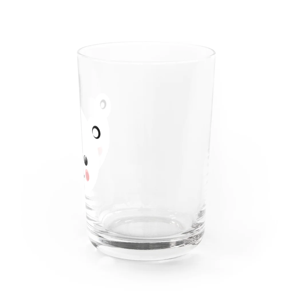 にゃーころのくまころ Water Glass :right