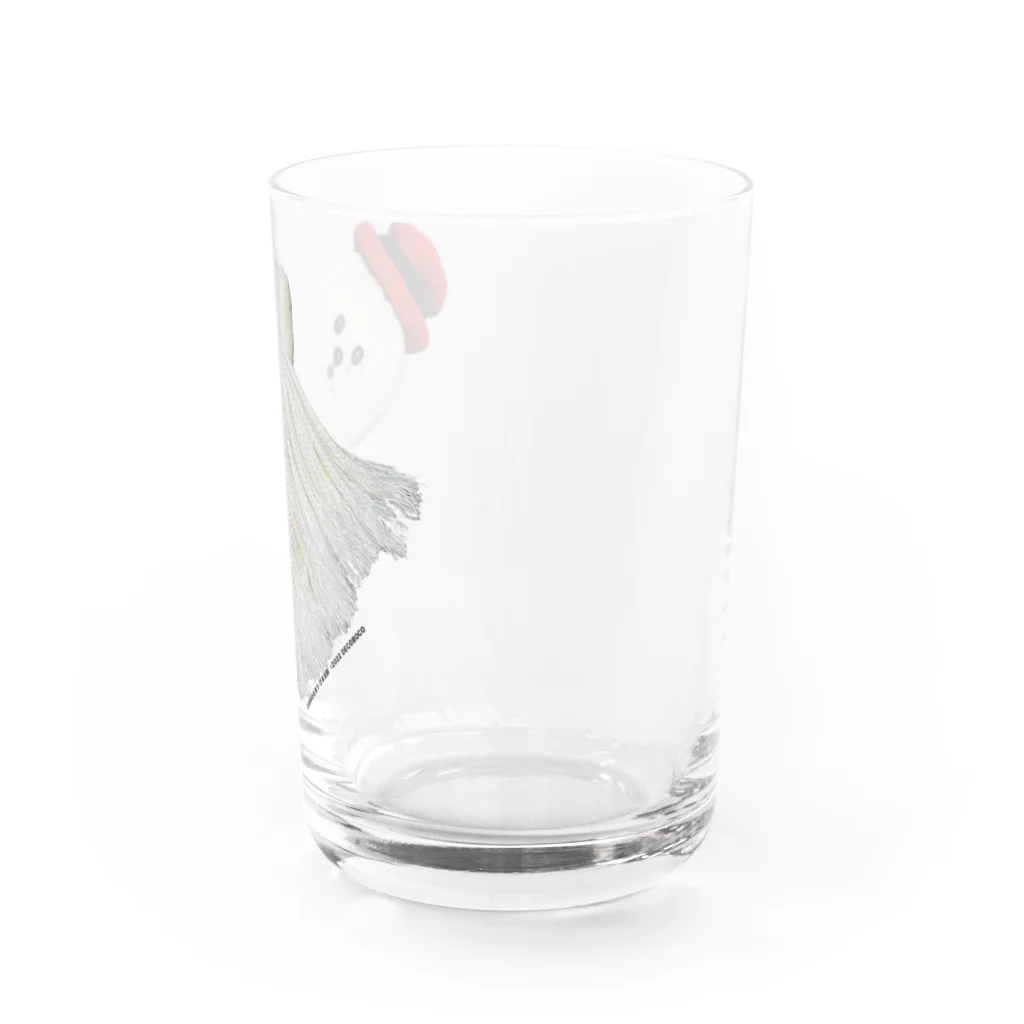 凸凹ショップのひまのかたまり ひま太郎 ひも犬の「いえーい！」 Water Glass :right