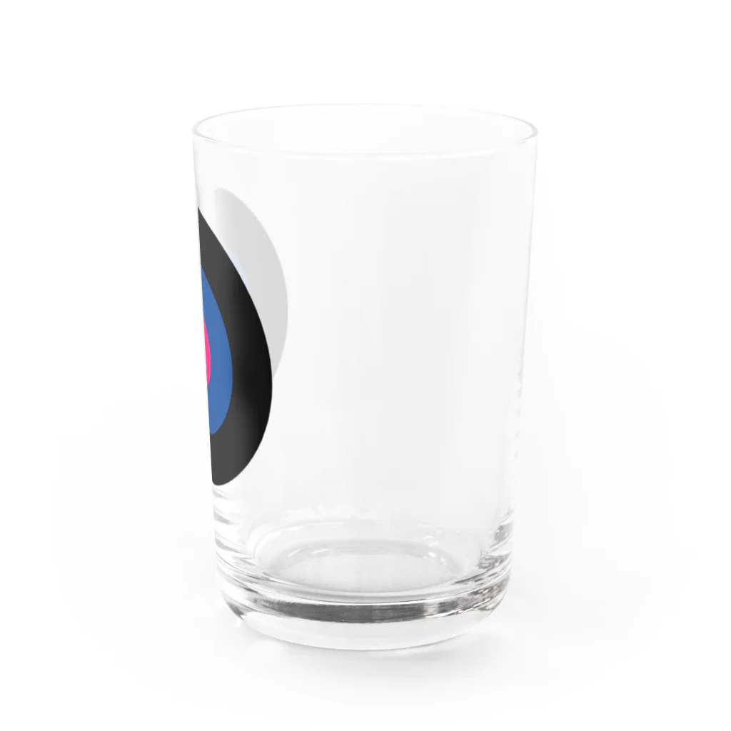 CORONET70のサークルa・黒・紺3・ショッキングピンク Water Glass :right