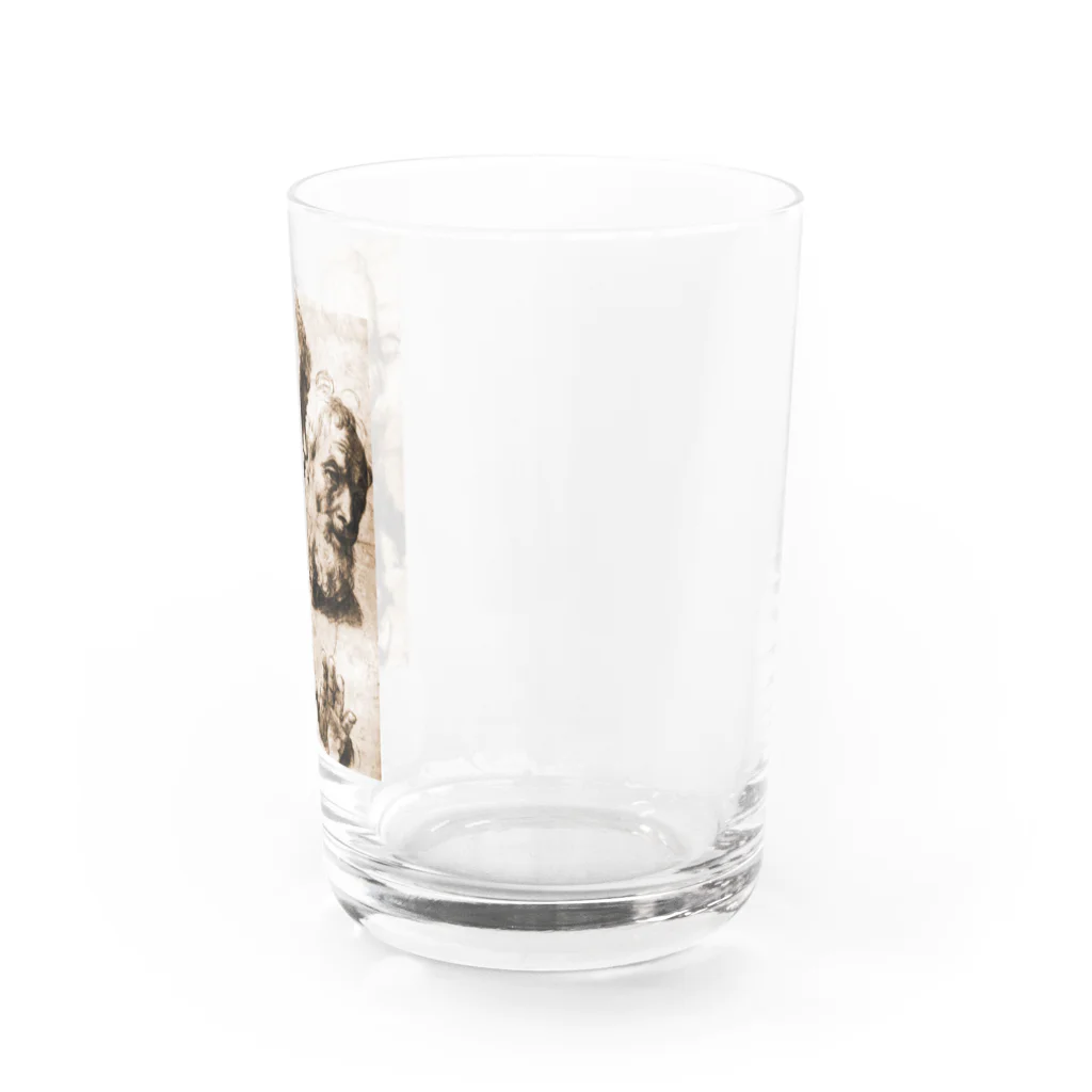 世界の絵画アートグッズのラファエロ・サンティ《変容のための習作》 Water Glass :right