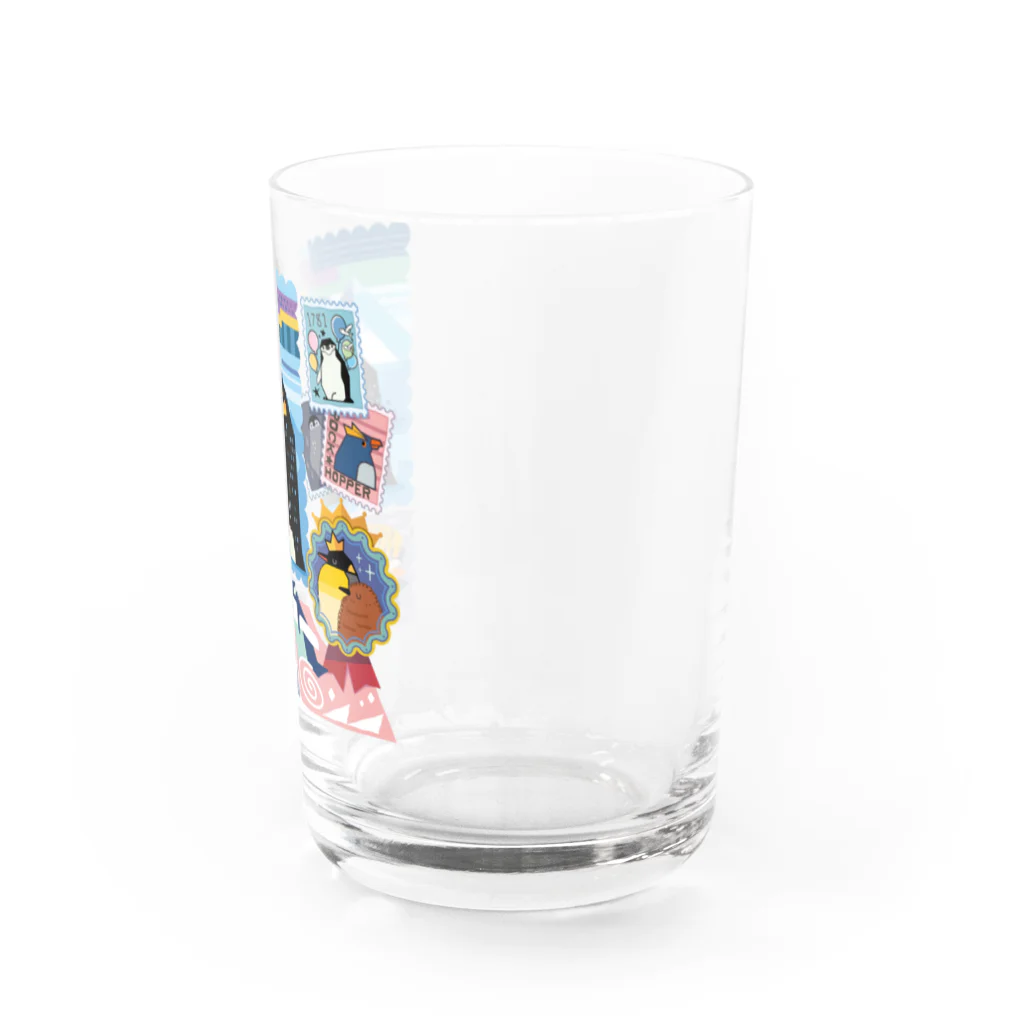 みなとまち層の南半球のペンギンたち Water Glass :right